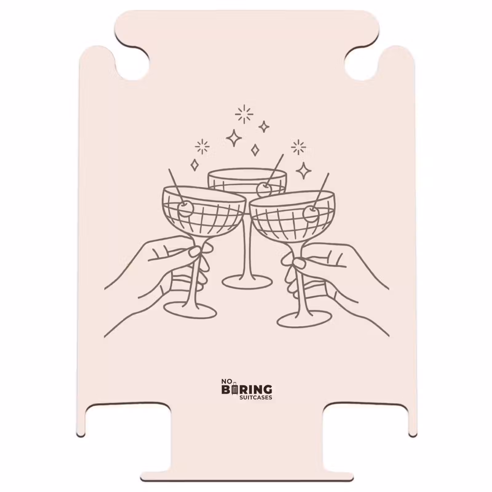 CaseSwap™ - Drinks - Party - Toast - Minimalist - Green — 1