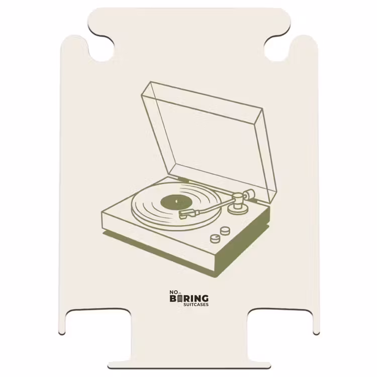 CaseSwap™ - Record Player - Vinyl - Music - Minimalist - Green — 1