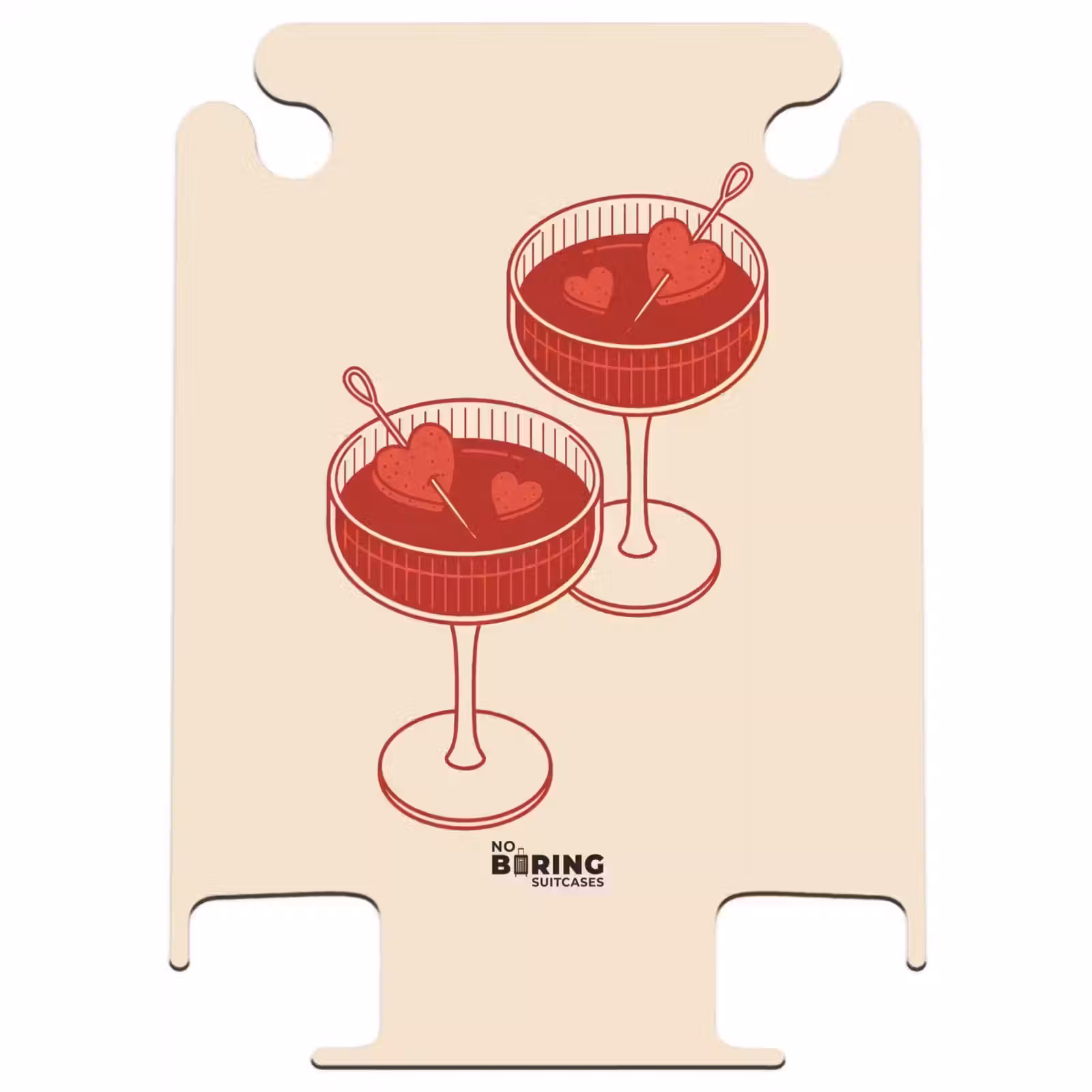 CaseSwap™ - Cocktail - Hearts - Love - Illustration - Red — 1
