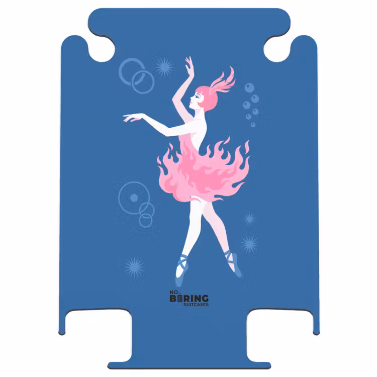 CaseSwap - Dancer - Flame Skirt - Abstract - Pink - Blue — 1