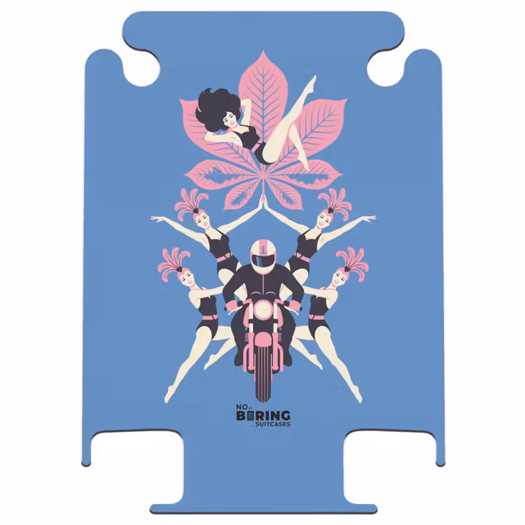 CaseSwap™ - People - Dance - Motorcycle - Retro - Pink — 1