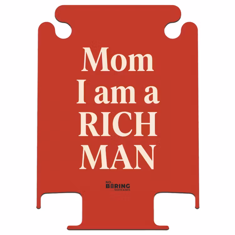 CaseSwap™ - Text - Wealth - Motivation - Red - Modern — 1