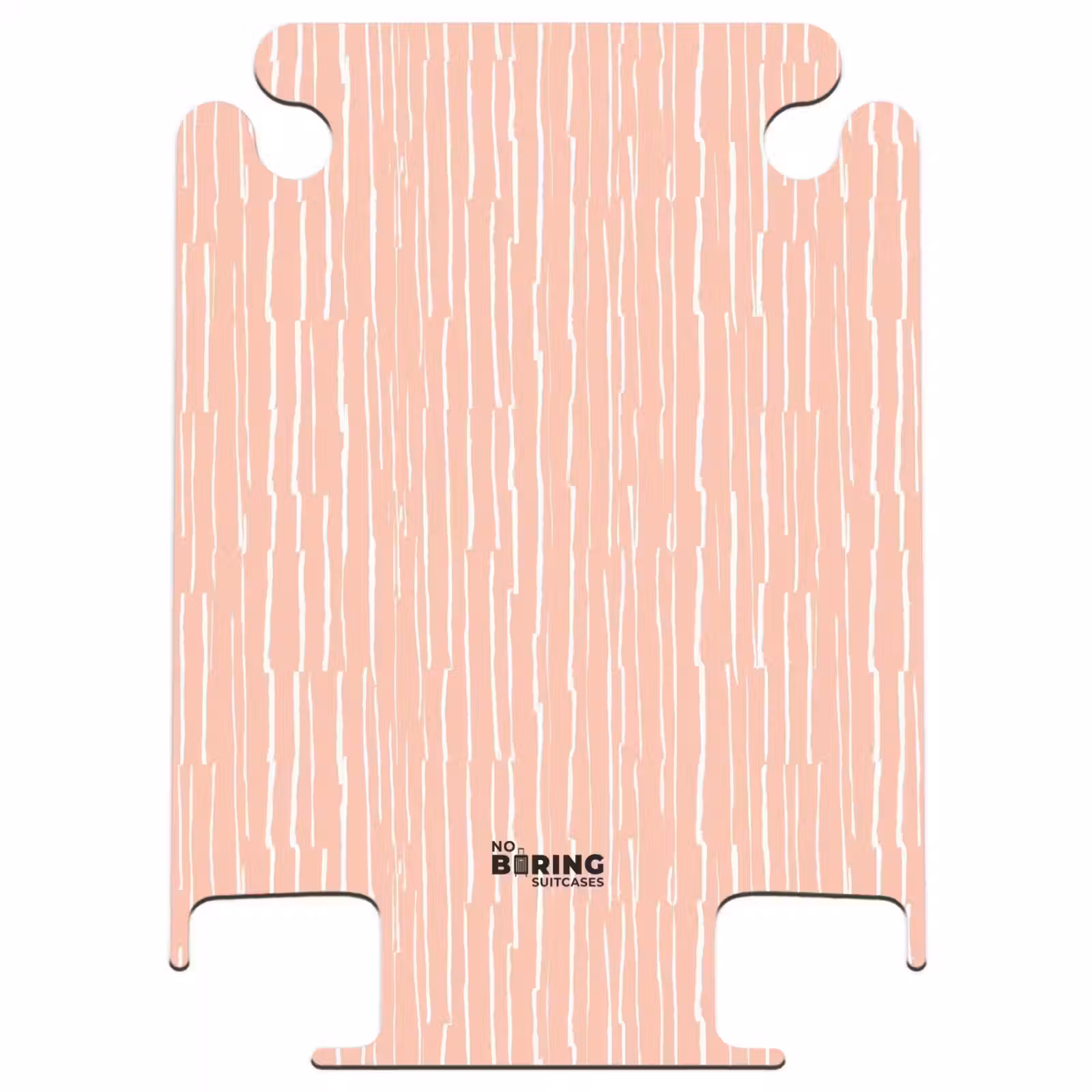 CaseSwap™ - Salmon Pink - Stripes - Hand-drawn - Pattern — 1
