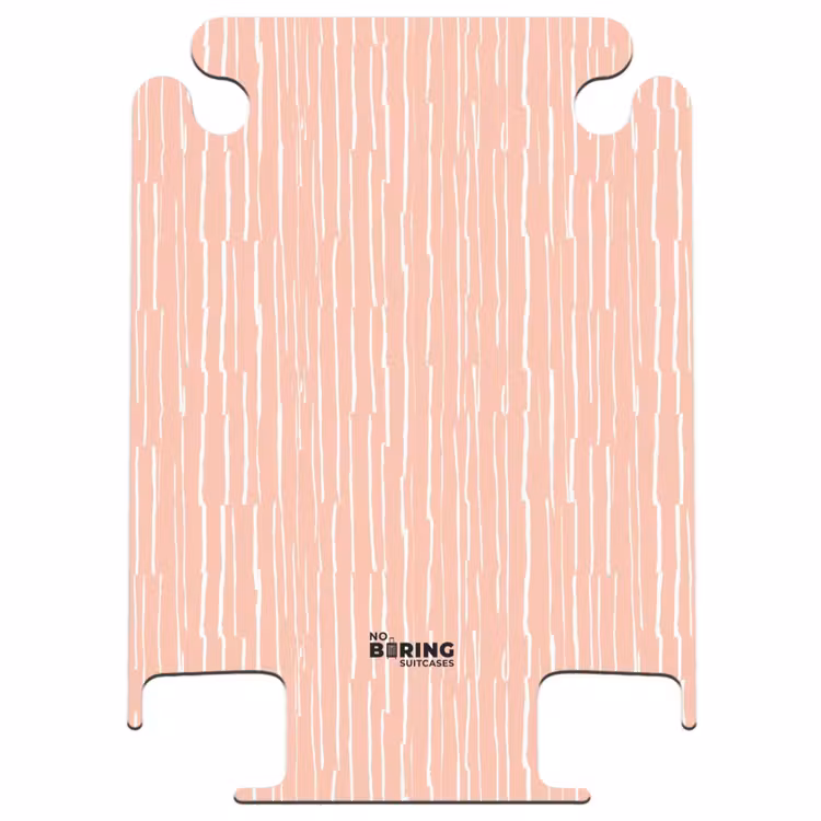 CaseSwap™ - Salmon Pink - Stripes - Hand-drawn - Pattern — 1