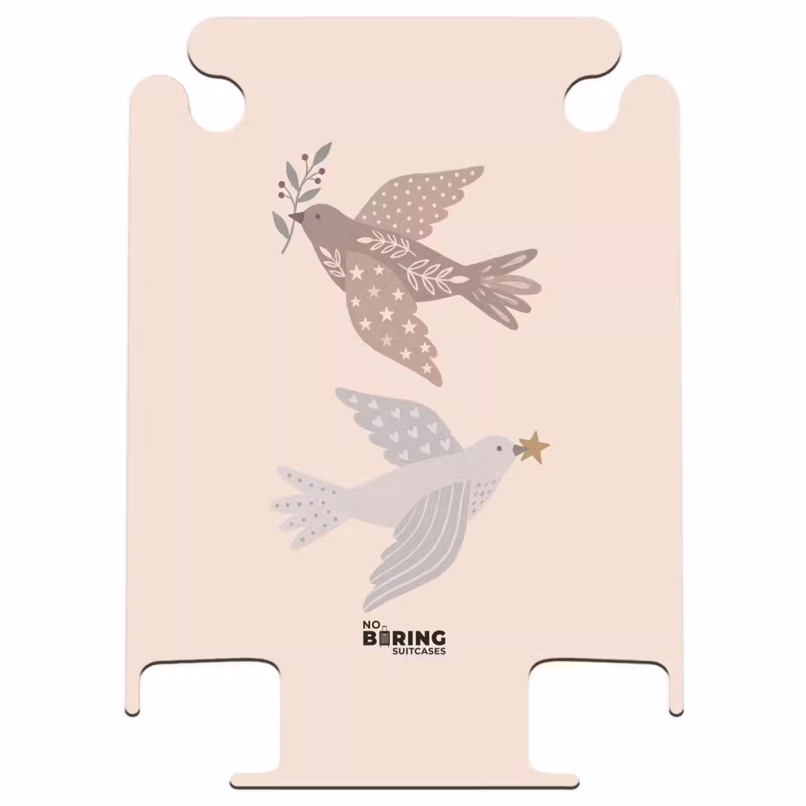 CaseSwap™ - Bird - Berries - Nature - Modern - Beige — 1