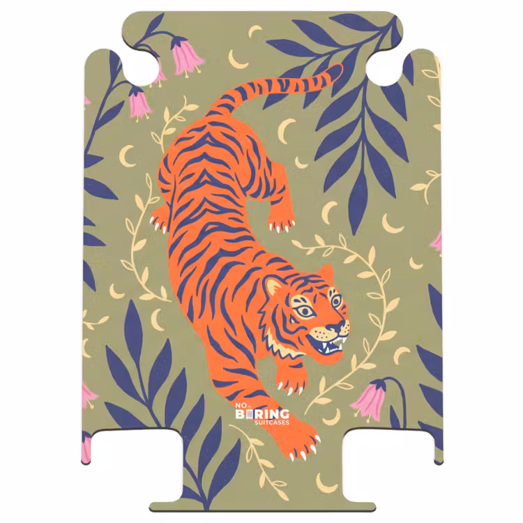 CaseSwap - Tiger - Leaves - Animals - Illustration - Orange — 1