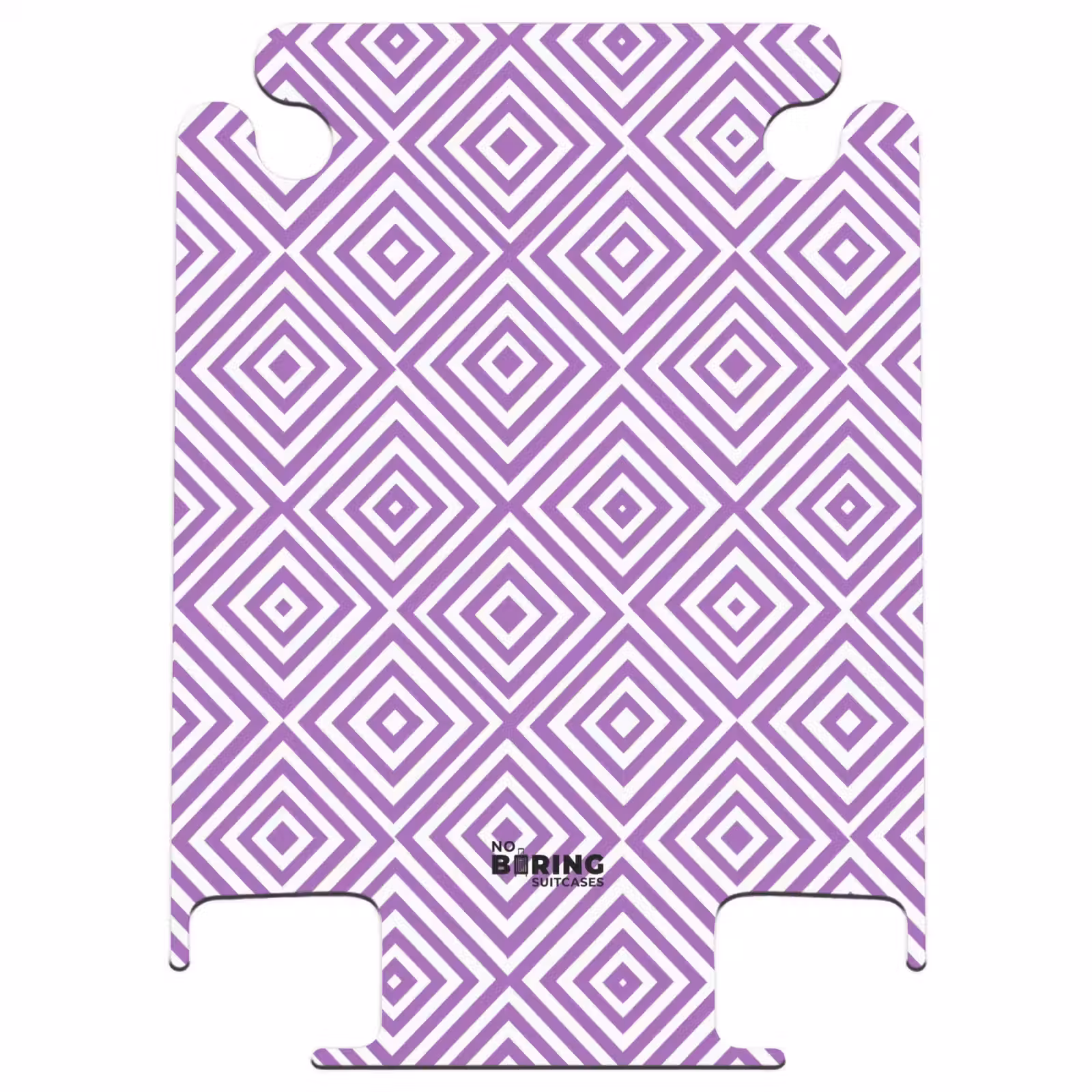 CaseSwap™ - Purple - Geometric - Diamonds - Concentric - Pattern — 1