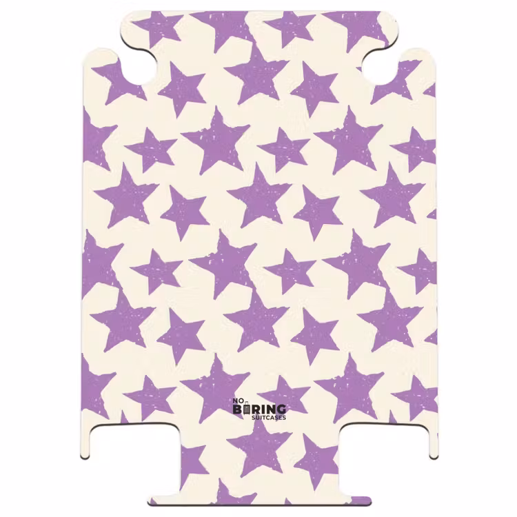 CaseSwap™ - Purple - Geometric - Stars - Stamp - Pattern — 1