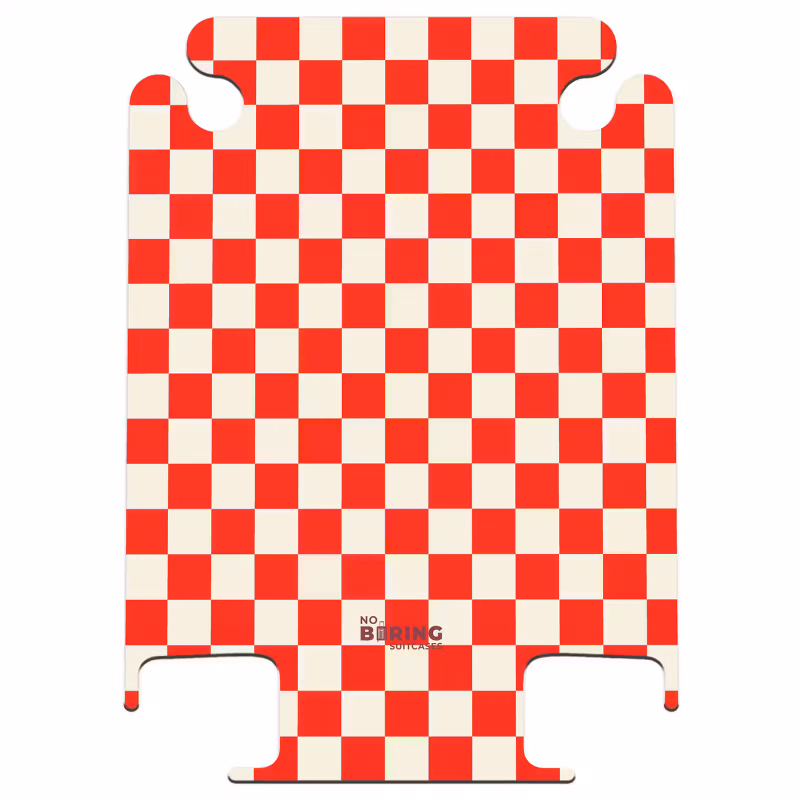 CaseSwap - Chessboard Pattern - Red - White — 1