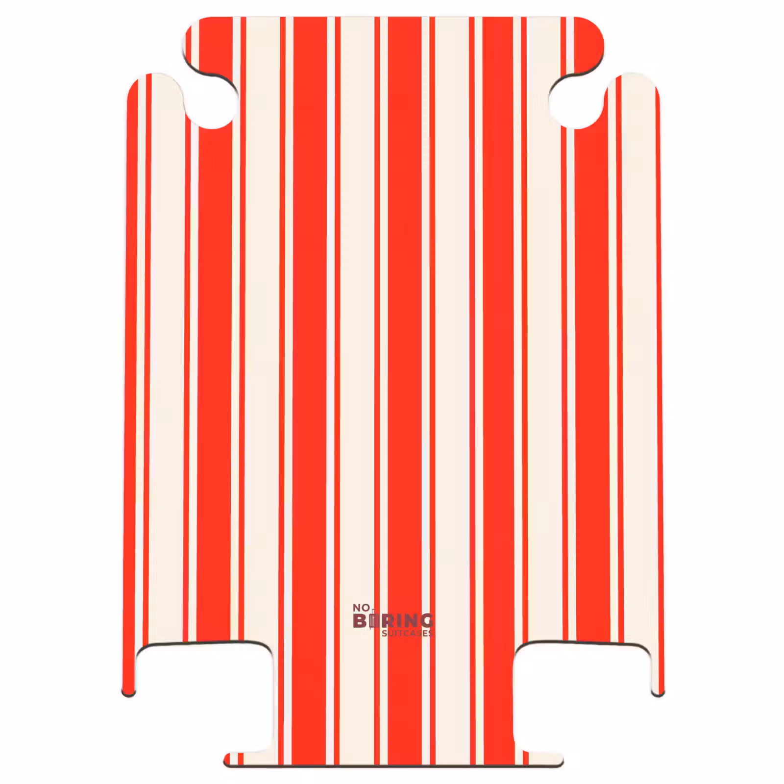 CaseSwap™ - Vertical Stripes - Red - White — 1