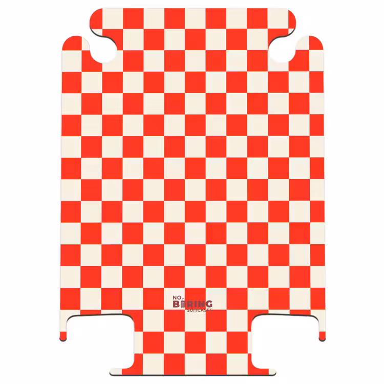 CaseSwap - Chessboard Pattern - Red - White — 1