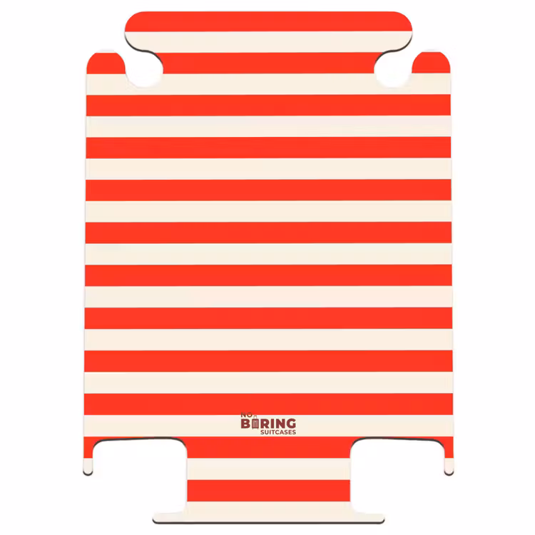 CaseSwap - Horizontal Stripes - Red - White — 1