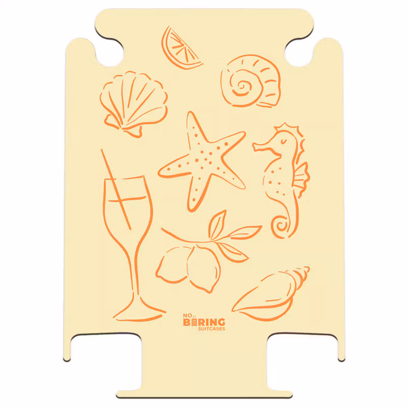 CaseSwap - doodles - Shells - Yellow — 1