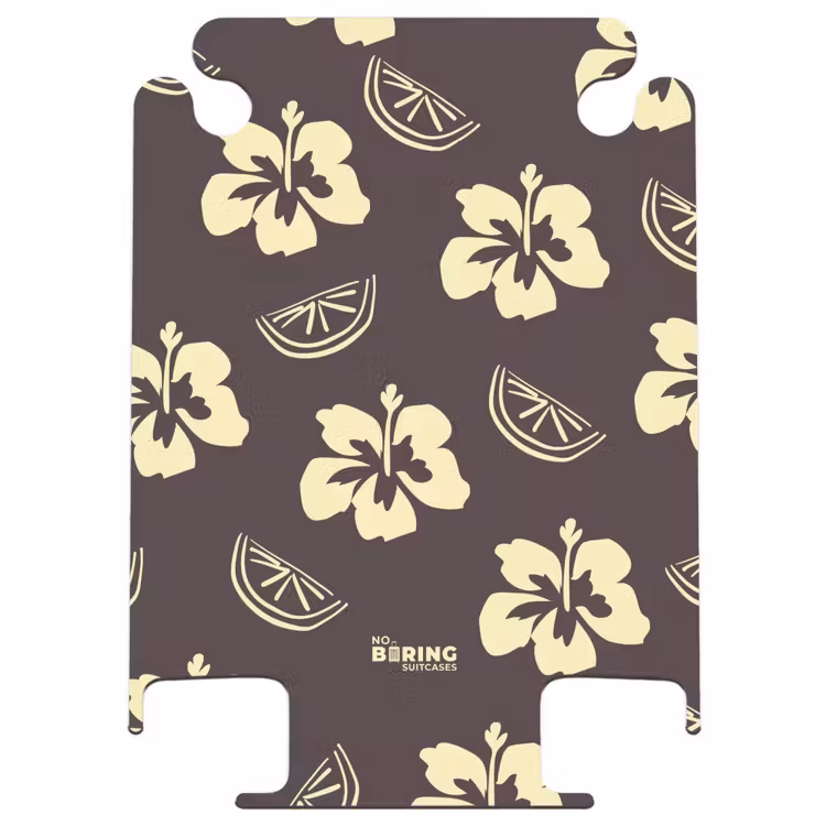 CaseSwap™ - Flowers - Citrus - Brown — 1