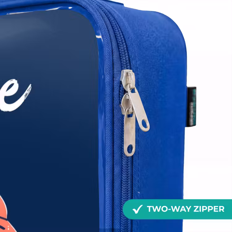 Children's suitcase with name - Blue - Astronaut - Planet - Stars - Rocket — 6