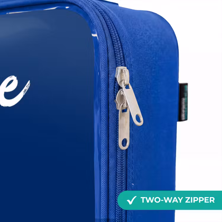 Children's suitcase with name - Blue - Rocket - Planets - Stars — 6