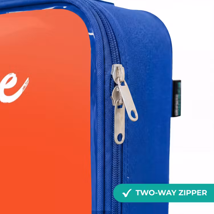 Children's suitcase with name - Blue - Rocket - Stars - Planets — 6