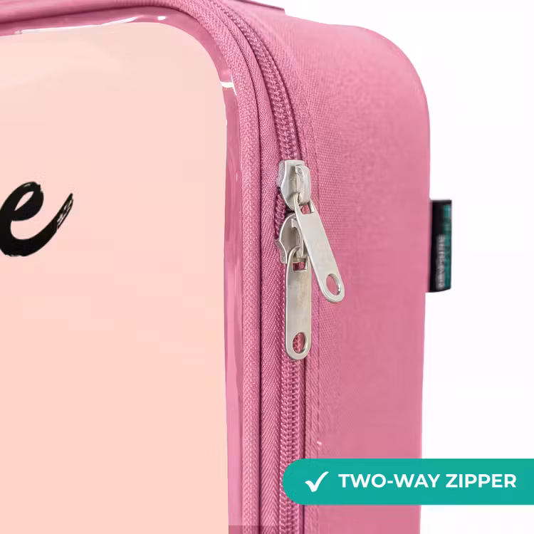 Children's suitcase with name - Pink - Kawai - Pig - Pink — 4