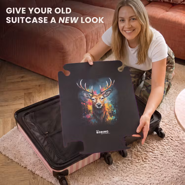 CaseSwap™ - Deer with antlers between graffiti spray — 3