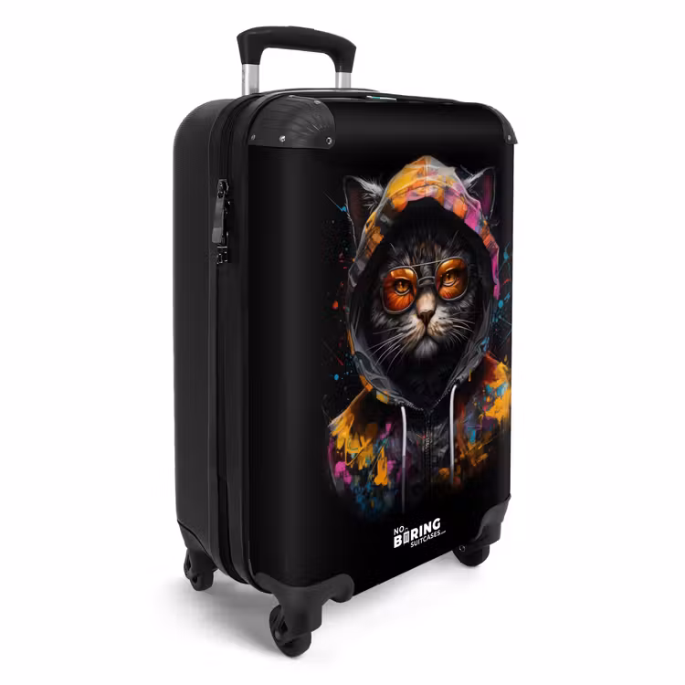 CaseSwap™ - Cat with colorful vest and orange glasses — 2