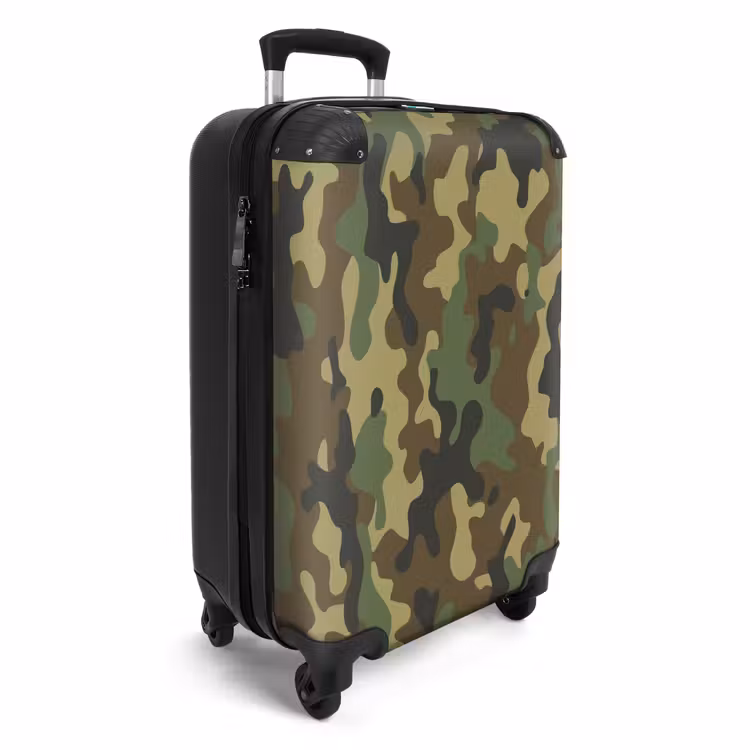 CaseSwap™ - Green camouflage with sand color — 2