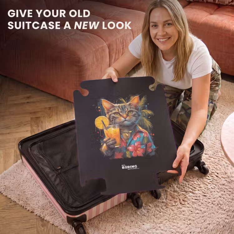 CaseSwap™ - Cat in Tropical Street Art Style — 3