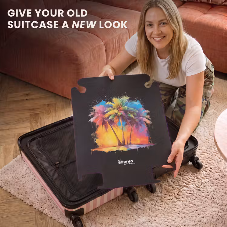 CaseSwap™ - Palm Trees Smeared with Paint — 3