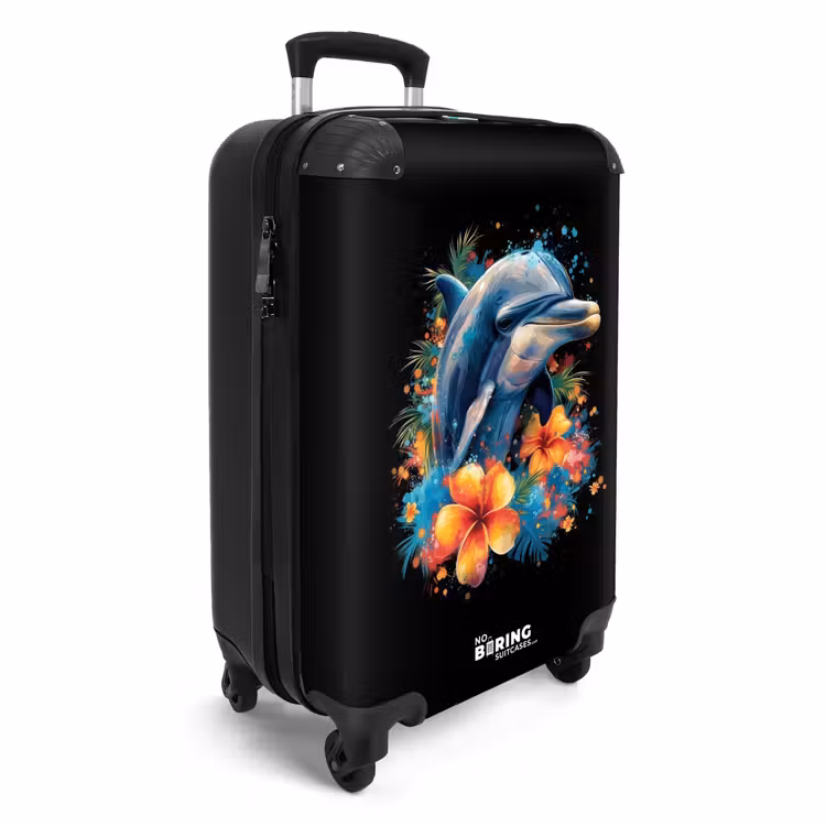 CaseSwap™ - Dolphin amid Graffiti Flowers — 2