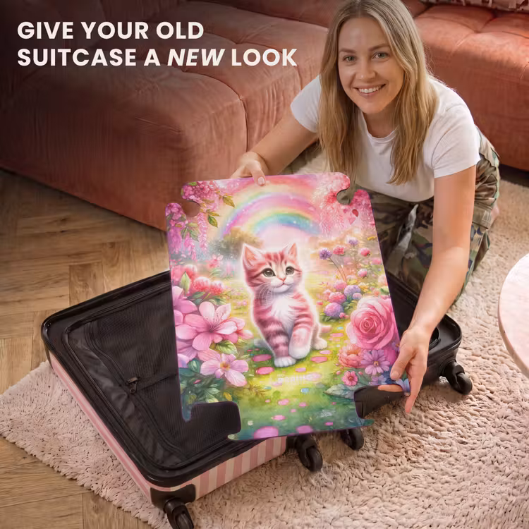 CaseSwap™ - Pink rainbow kitten — 3