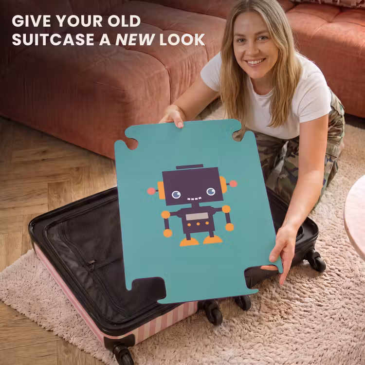 CaseSwap™ - Pixel robot green — 3