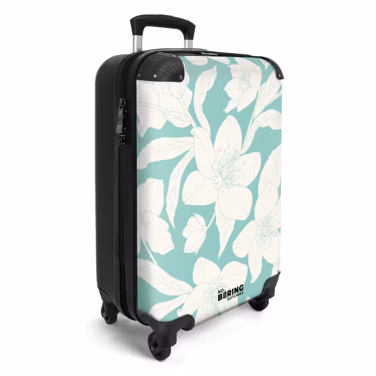 CaseSwap™ - Vintage flowers - Light blue — 2