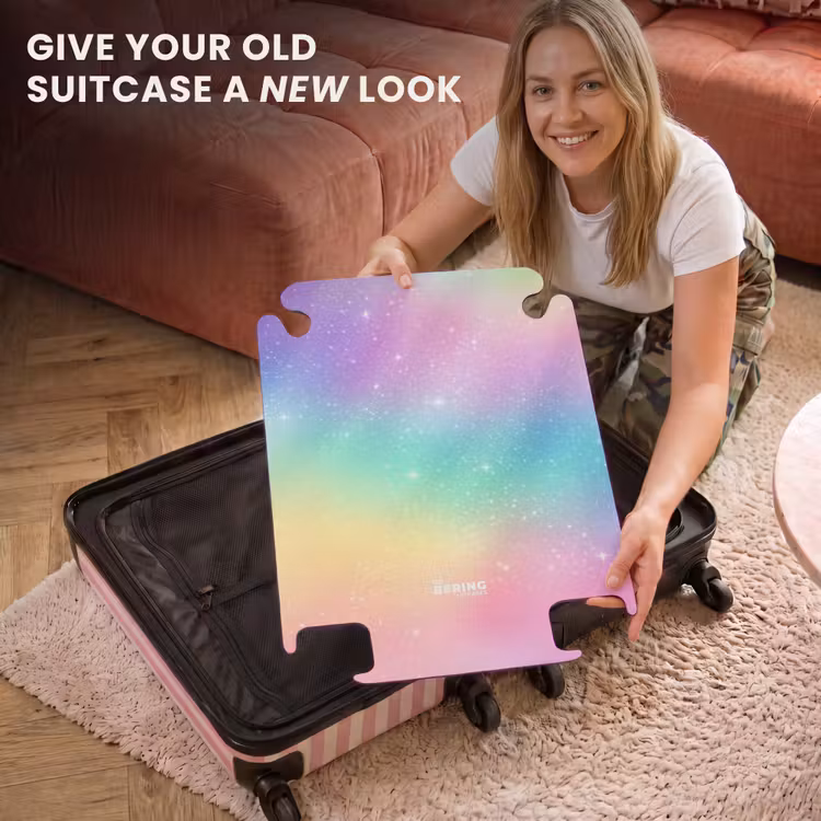 CaseSwap™ - Children's suitcase - Glittering galaxy — 3