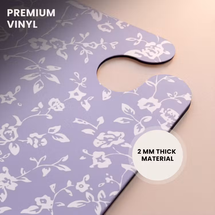 CaseSwap™ - Vintage floral pattern - Light purple — 6