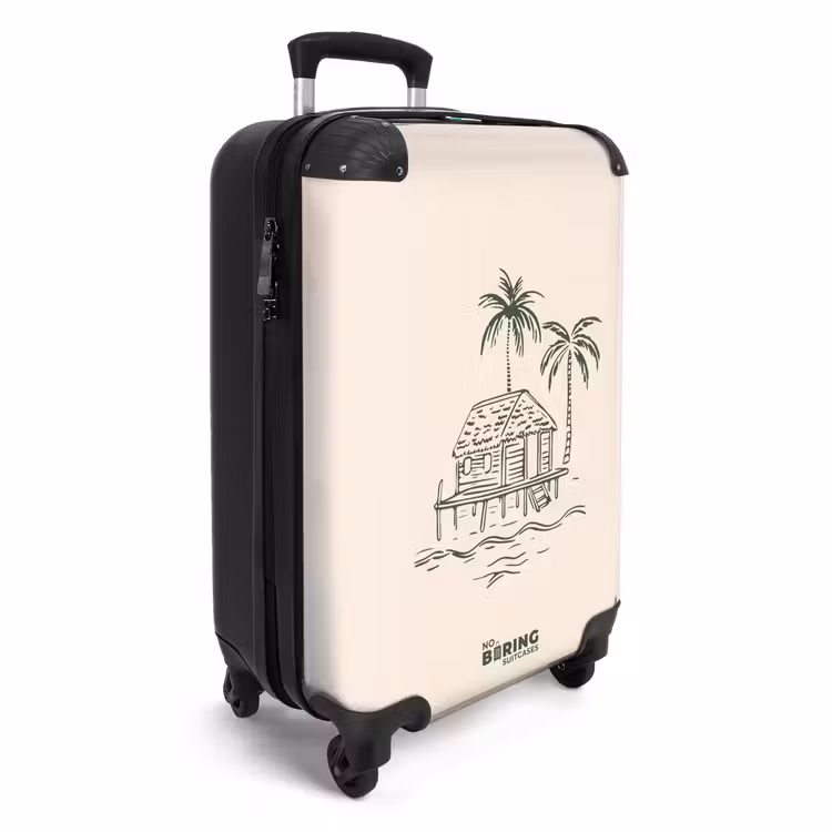 CaseSwap™ - Palm trees - Island on cream background — 2