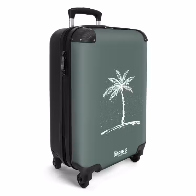 CaseSwap™ - Palm trees - Palm tree on sage green background — 2