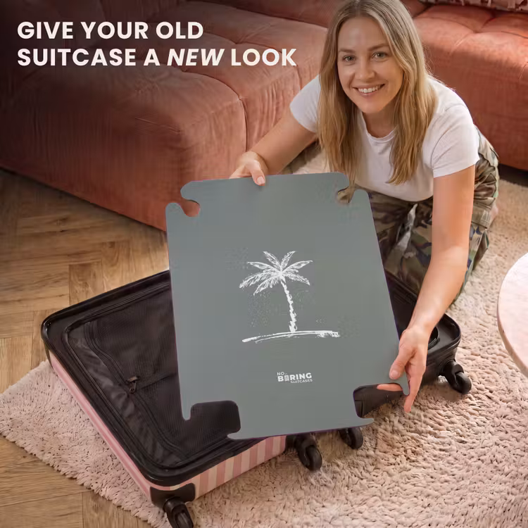 CaseSwap™ - Palm trees - Palm tree on sage green background — 3