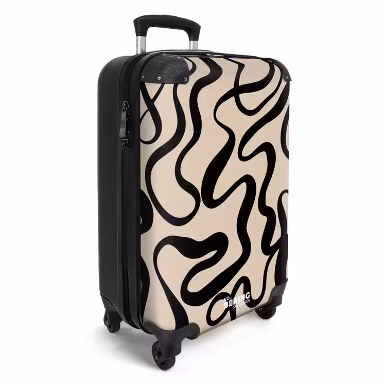 CaseSwap™ - Abstract - Minimalist black — 2
