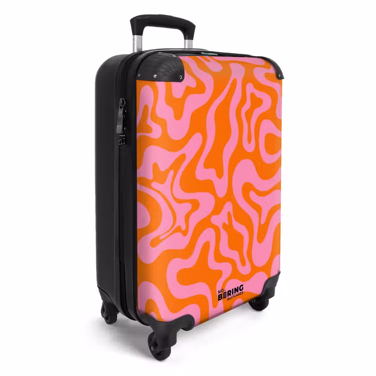CaseSwap™ - Abstract - Organic Pink/Orange — 2