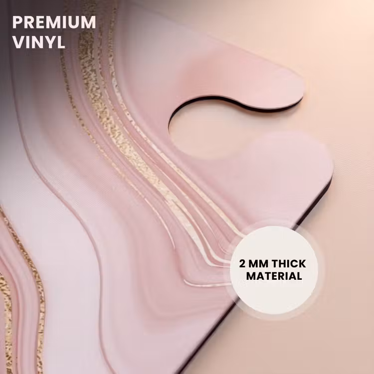 CaseSwap™ - Marble - Pink Marble with Gold Accents — 6
