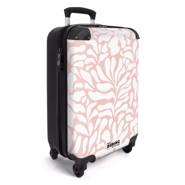 CaseSwap™ - Abstract - Pink/White Floral Pattern — 2