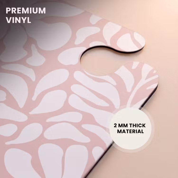 CaseSwap™ - Abstract - Pink/White Floral Pattern — 6