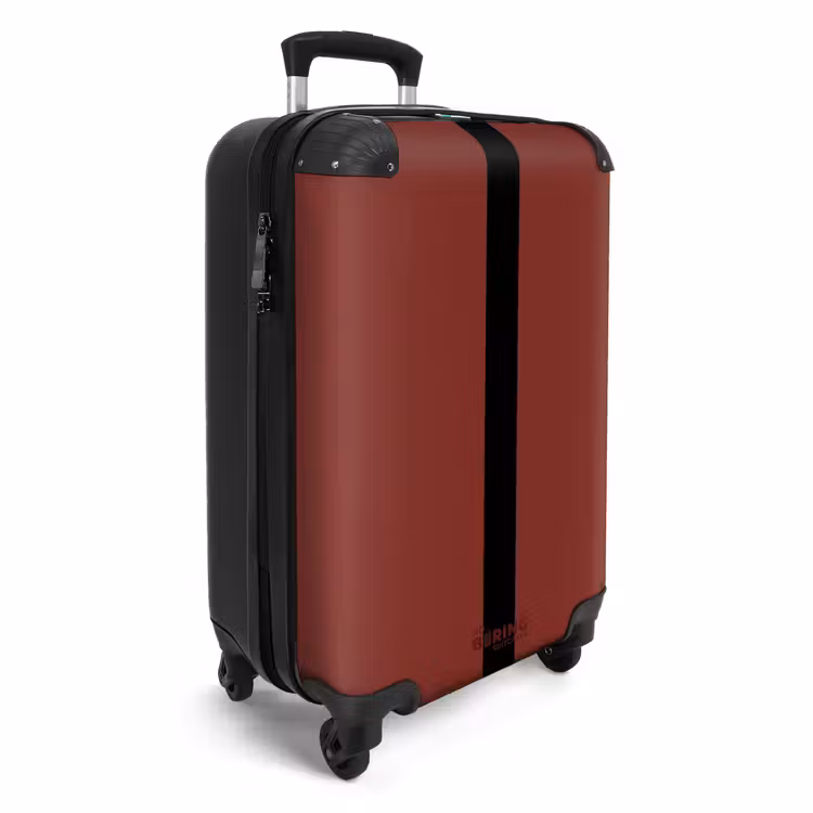 CaseSwap™ - Minimal - Dark red with black stripe — 2
