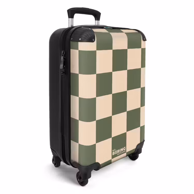 CaseSwap™ - Squares - Green/Beige — 2