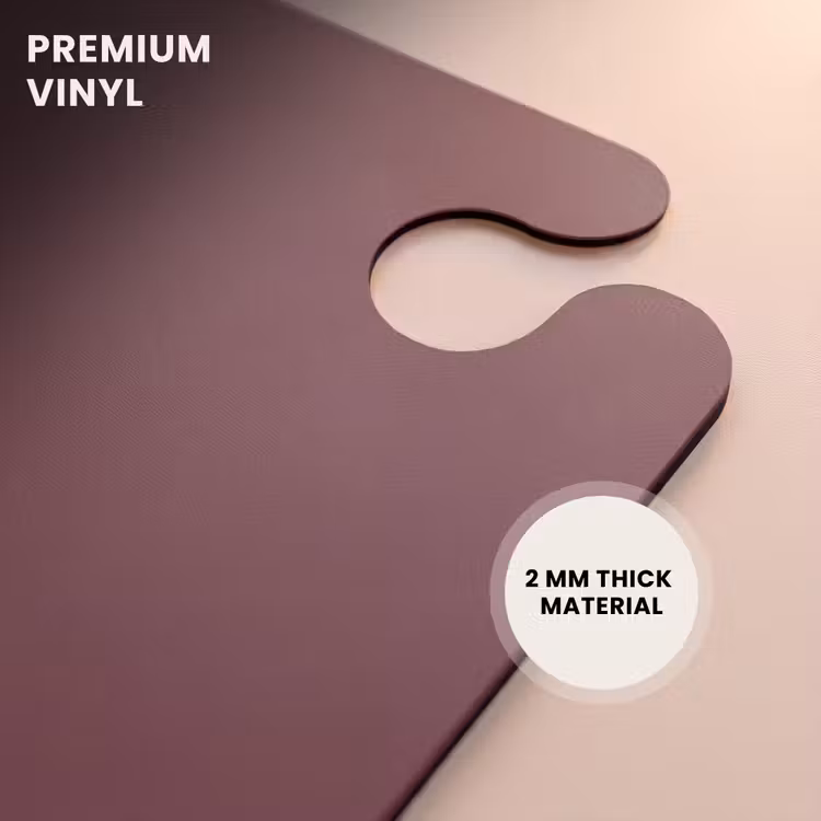 CaseSwap™ - Minimal - Chestnut brown with golden waves — 6
