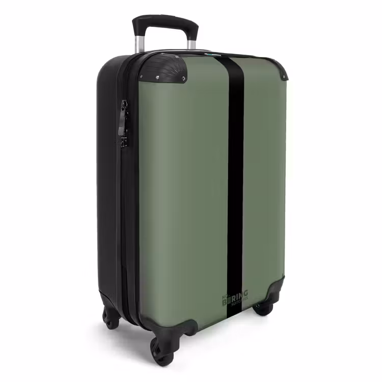 CaseSwap™ - Minimal - Grey-green with black stripe — 2