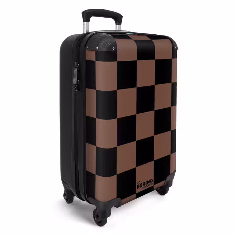 CaseSwap™ - Squares - Black/Brown — 2