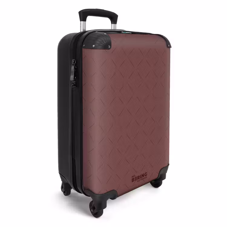 CaseSwap™ - Minimal - Subtle Pattern Chestnut Brown — 2
