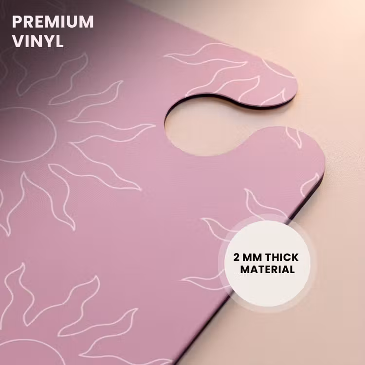 CaseSwap™ - Patterns - Sunburst pattern on Apricot pink background — 6