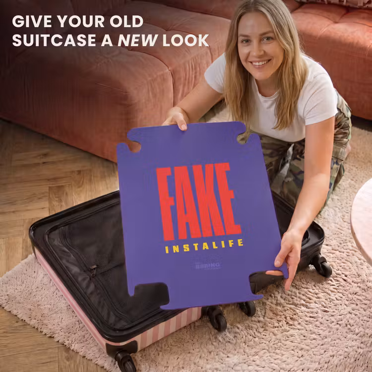 CaseSwap™ - Quotes - Fake instalife deep purple — 3