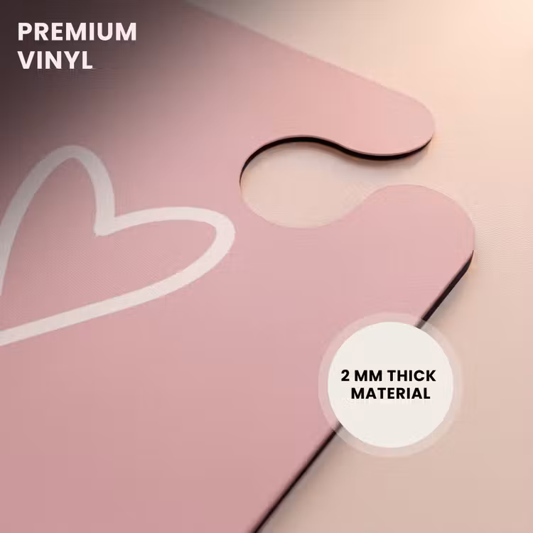 CaseSwap™ - Patterns - Floating hearts on old pink — 6